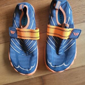 Blue and Orange Water Shoes